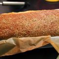 Cake de limón, menta y semillas