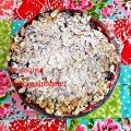 Tarta de crema de queso, cerezas casi en[...]