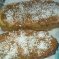 TORRIJAS DE DULCE DE LECHE Y COCO