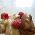 Copa helada de plátano y nueces