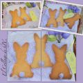 MAXI GALLETA DE VAINILLA CON FORMA DE CONEJO!!!