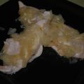 PALOMETA AL HORNO CON CEBOLLA Y VINO BLANCO