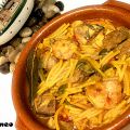 Fideos con marisco
