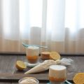 Vasitos de galleta, lemon curd y merengue