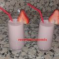 Batido de fresas thermomix