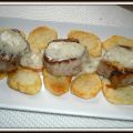Medallones de solomillo con salsa de queso y[...]