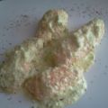 POLLO RELLENO CON PIMIENTOS EN SALSA DE CREMA