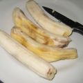 Flan ligero de plátano