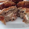 HAMBURGUESAS RELLENAS DE JAMÓN Y QUESO