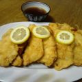 Pollo frito chino al limón