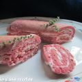 BRAZO SALADO DE REMOLACHA RELLENO DE QUESO