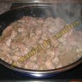 Arroz con Carne y Guisantes