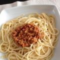 Espaguetis al pesto rosso