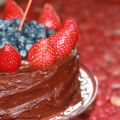 Tarta de bizcocho de yogurt griego con crema de[...]