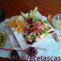 ENSALADA DE POLLO CON SALSA DE MIEL Y MOSTAZA