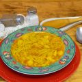 FIDEOS CON BACALAO DESMIGADO