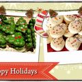 Macarons navideños de turron y choco&menta