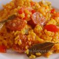 Arroz con chorizo