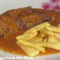 CARNE DE TERNERA EN SALSA DE VERDURA