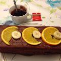 BIZCOCHO DE CHOCOLATE, NARANJA Y PLATANO SIN[...]