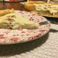 Pastel 4 quesos