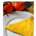 Tartaleta de queso y mandarina