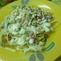 Spaguettis a la carbonara