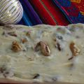 TURRÓN DE CHOCOLATE BRANCO CON NOCES