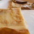 Crepes con azúcar