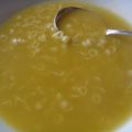 Sopa de pobre gallina.