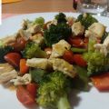 ENSALADA TEMPLADA DE VERDURAS CON POLLO