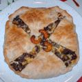 TORTA SALATA DI GAMBERONI E CARCIOFI