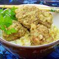 Albóndigas salsa