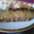 Tarta de lemon curd y bizcocho de frutos secos