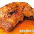 MUSLOS DE POLLO A LA NARANJA