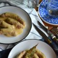 Salchichas Frescas con Crema de Cebolla y Vino