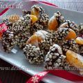 Delicias de mandarina y chocolate
