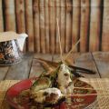 Brochetas pollo