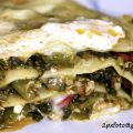Lasaña de nabizas y carne