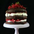 Naked cake de chocolate y frutas rojas. Reto[...]