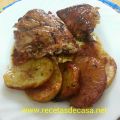 Pierna de cordero al horno