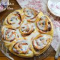 Pastel de Rollitos de Canela y Uva