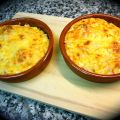 Huevos al plato con gulas