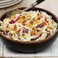 Crujiente ensalada de repollo con tocino