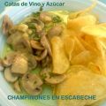 Champiñones en Escabeche