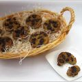 BIZCOCHITOS DE QUINOA, AVENA Y CHOCOLATE