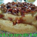BROWNI CHOCO BLANCO CON NUECES CARAMELIZADAS