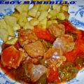 CARRILLADAS DE CERDO CON TOMATE
