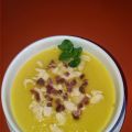 CREMA FRÍA DE CALABAZA CON JAMÓN Y LASCAS DE[...]