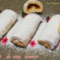 Rollitos de vino blanco
